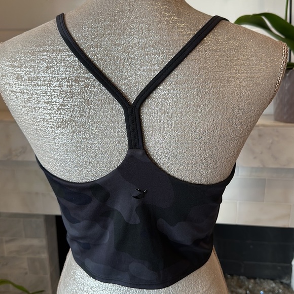 Glyder Pure Sports Bra Smoke Camo Print Size Large - Picture 7 of 11